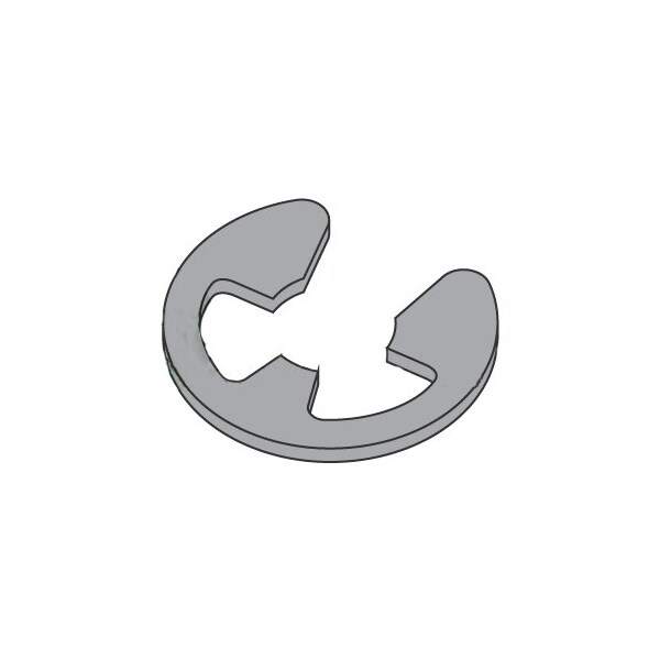 Newport Fasteners External-E Retaining Ring, Steel Black Phosphate Finish, 0.984 in Shaft Dia, 500 PK 754458 - main